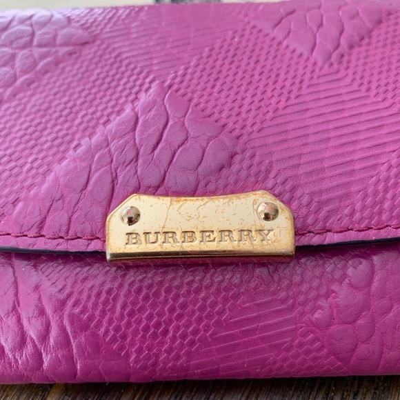 Burberry Grain Check Continental Wallet - Picture 2 of 8